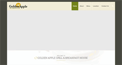 Desktop Screenshot of goldenapplediner.com